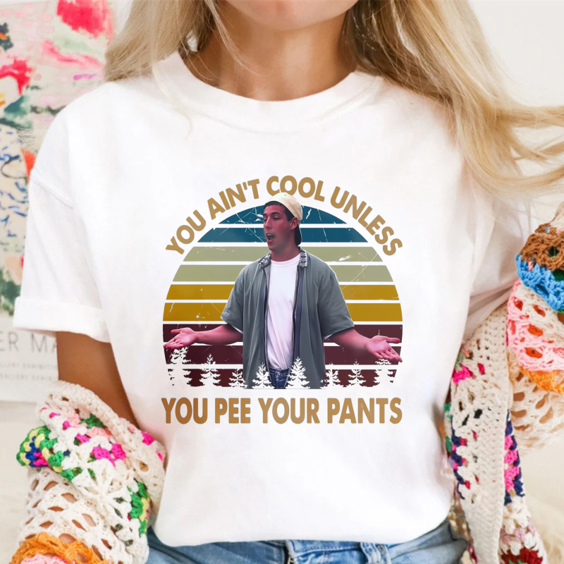 You Aint Cool Unless You Pee Your Pants Vintage Retro Sunset Unisex Classic T-shirt