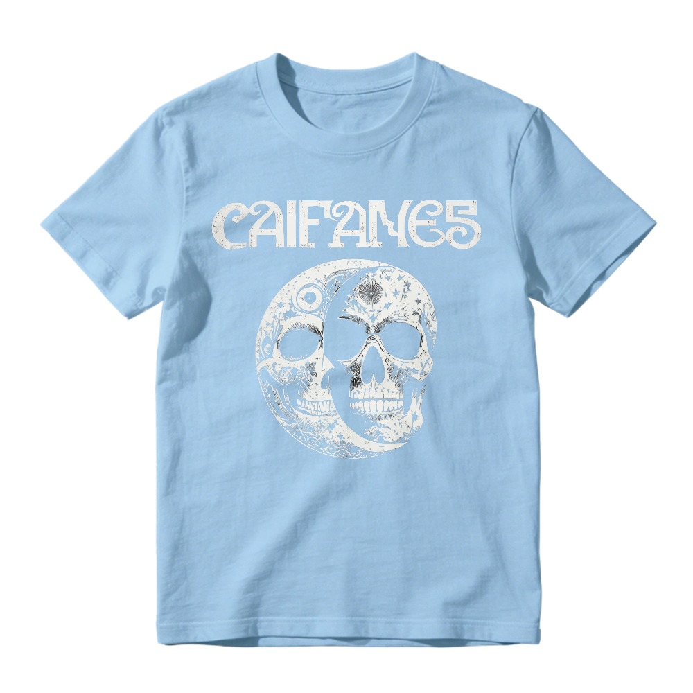 Cairanes Skull And Moon Graphic Unisex Classic T-shirt