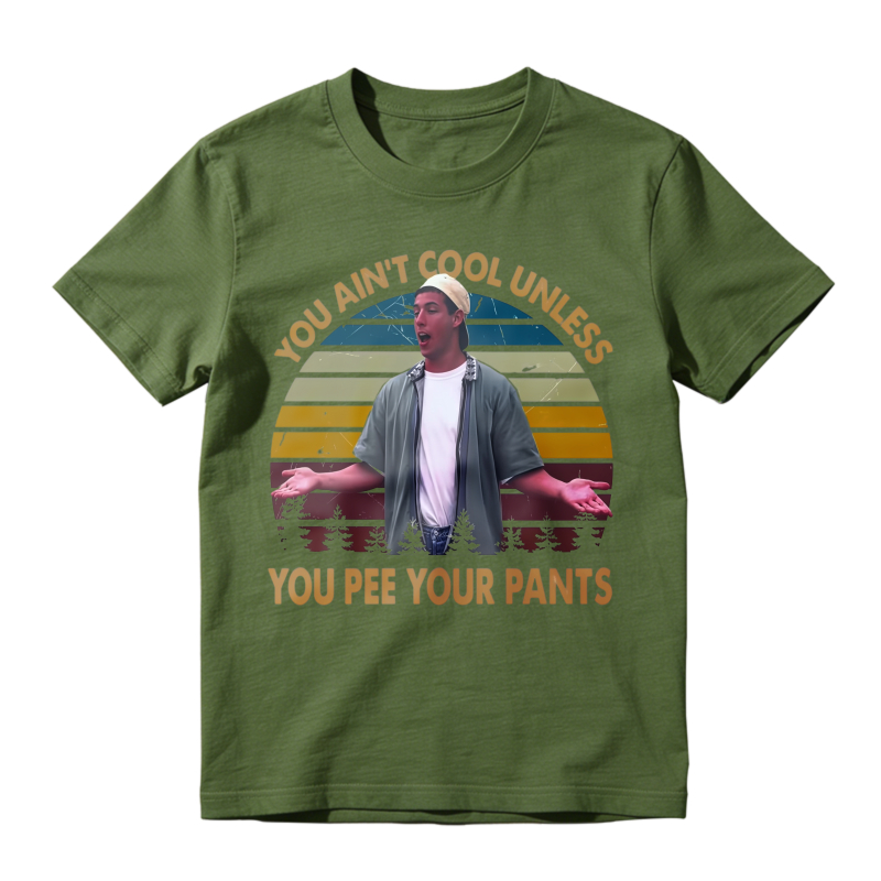 You Aint Cool Unless You Pee Your Pants Vintage Retro Sunset Unisex Classic T-shirt