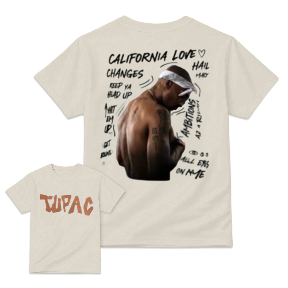 Vintage 90s West Coast Hip Hop Legend Graphic T-Shirt