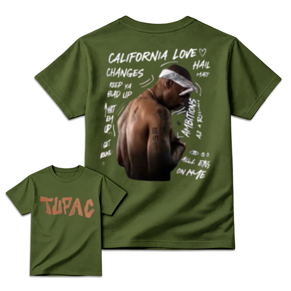 Vintage 90s West Coast Hip Hop Legend Graphic T-Shirt