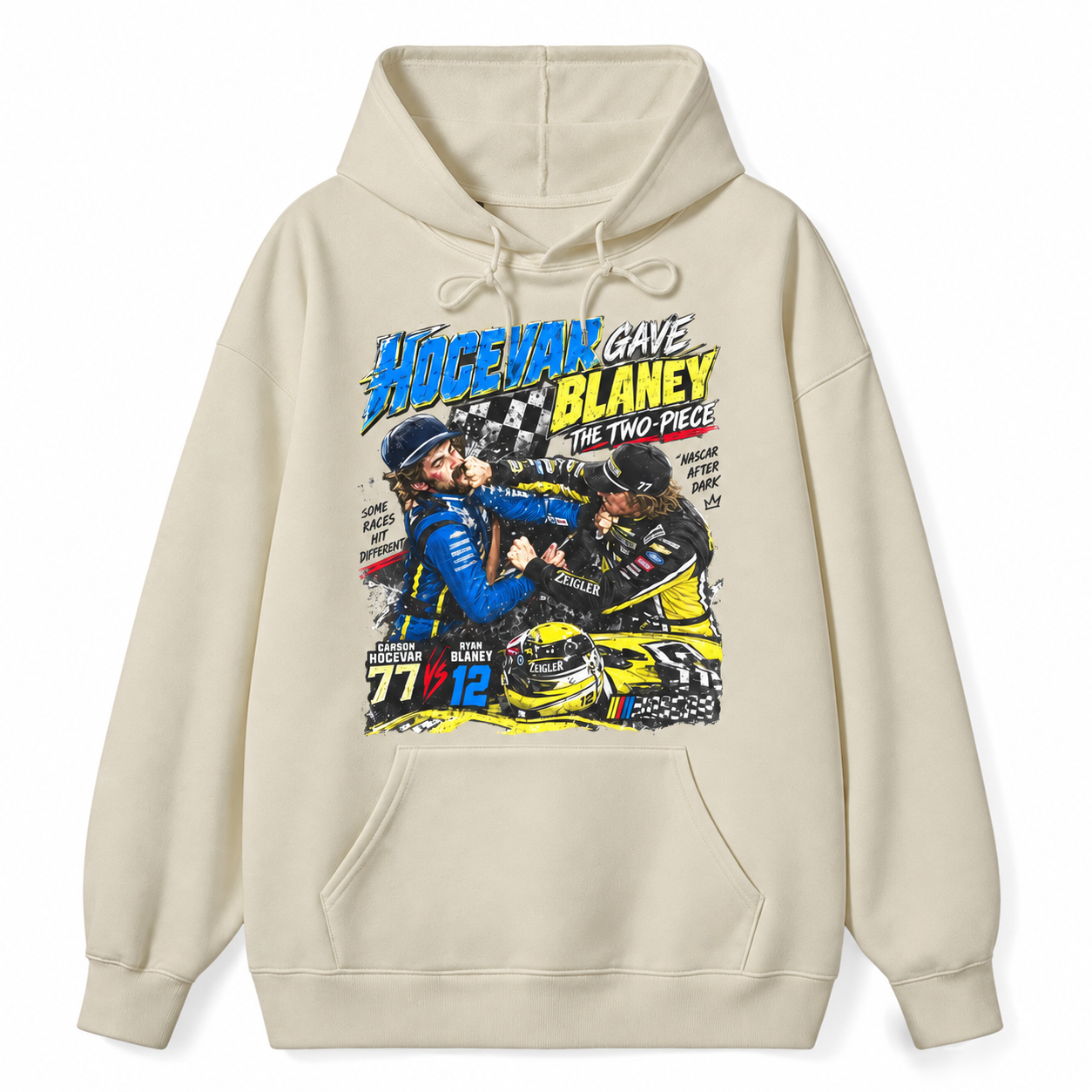 Ryan Blaney vs Carson Hocevar Shirt, Carson Hocevar Ryan Blaney Fight Sweatshirt, Racing Graphichoodie