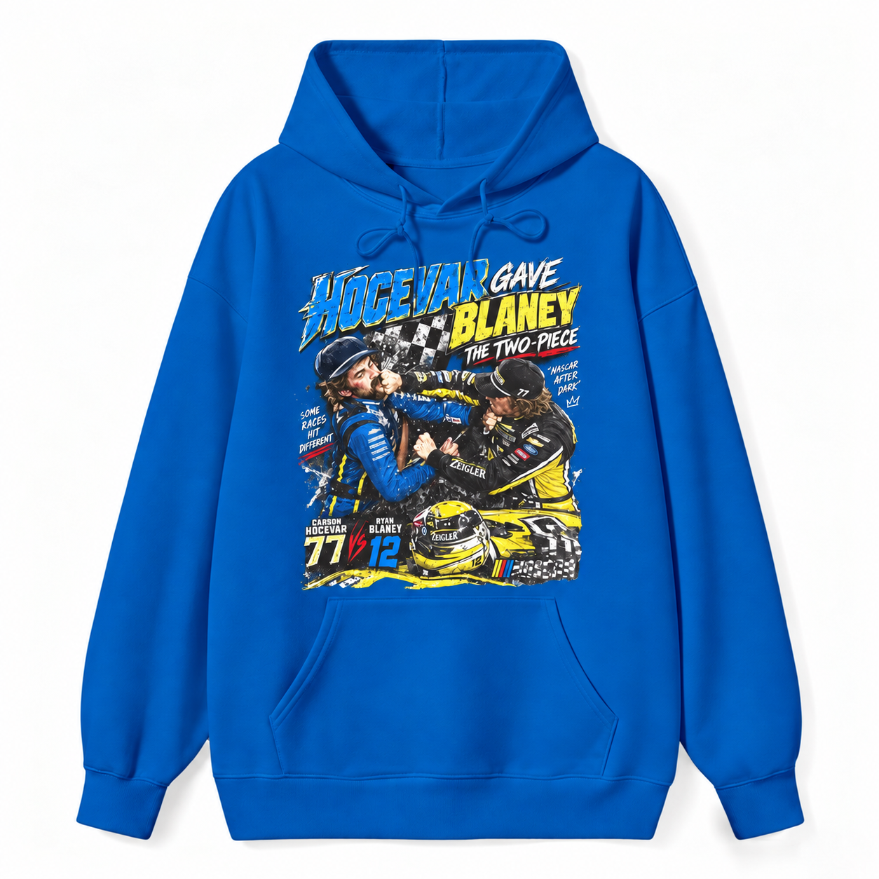 Ryan Blaney vs Carson Hocevar Shirt, Carson Hocevar Ryan Blaney Fight Sweatshirt, Racing Graphichoodie