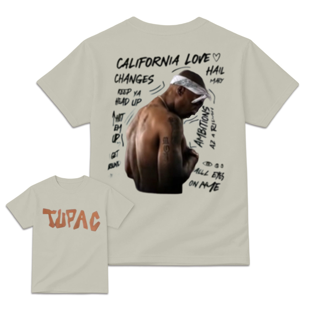 Vintage 90s West Coast Hip Hop Legend Graphic T-Shirt