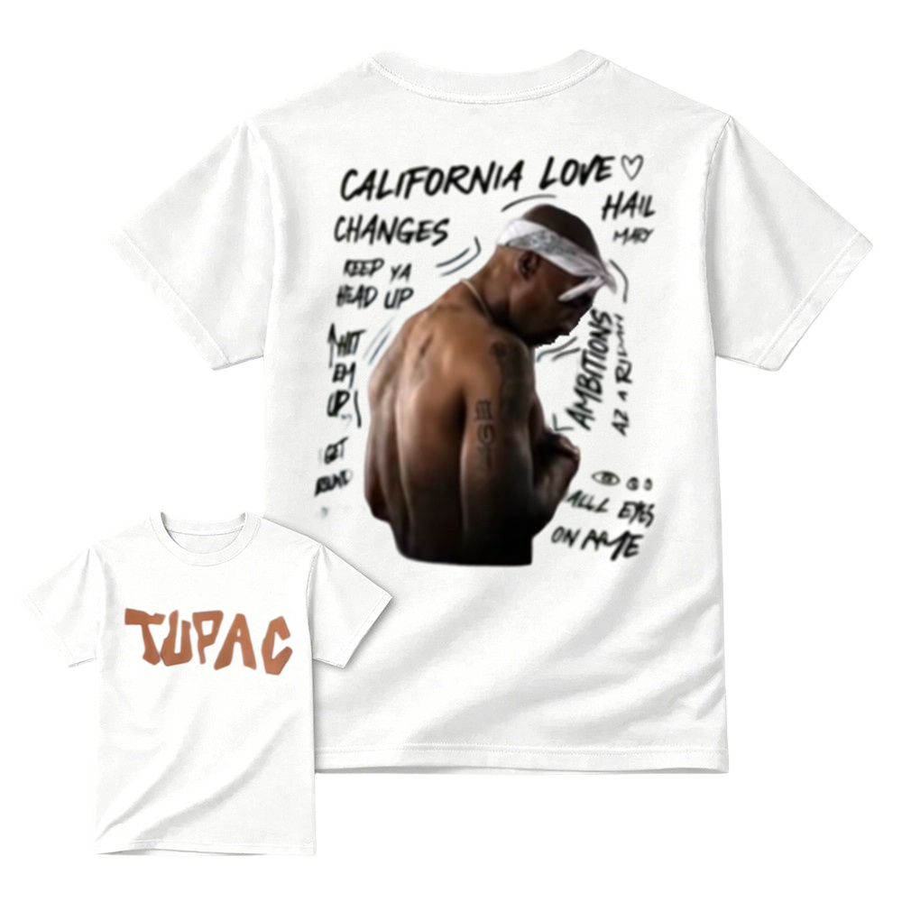 Vintage 90s West Coast Hip Hop Legend Graphic T-Shirt
