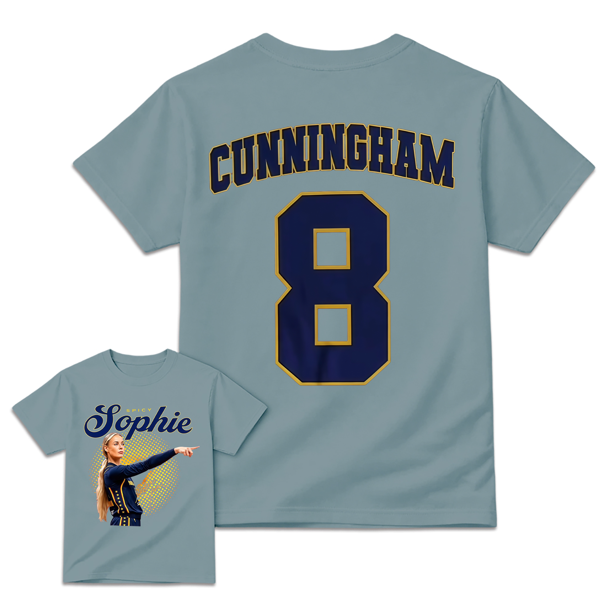 Sopnie Cunningham Basketball Fan Gift Vintage Graphic T-Shirt