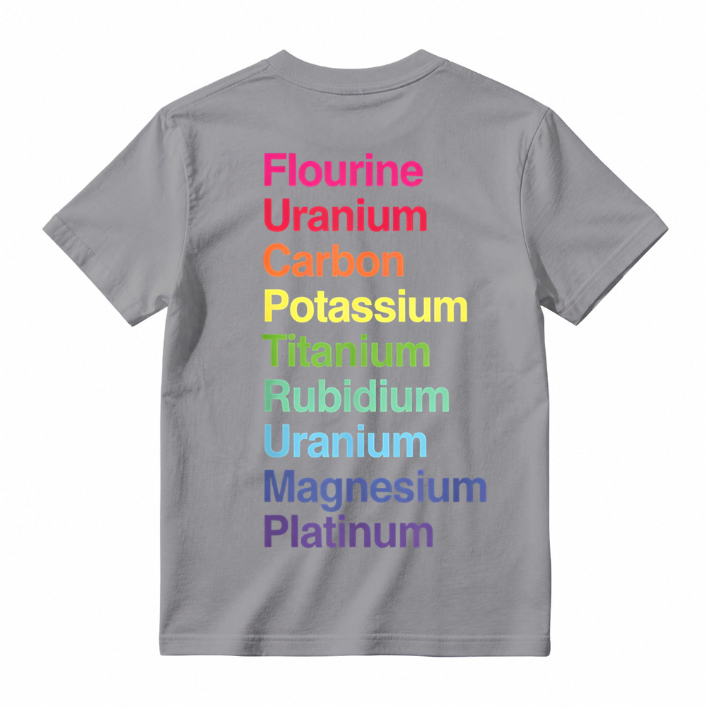 Periodic Table Elements Acronym Graphic T-Shirt