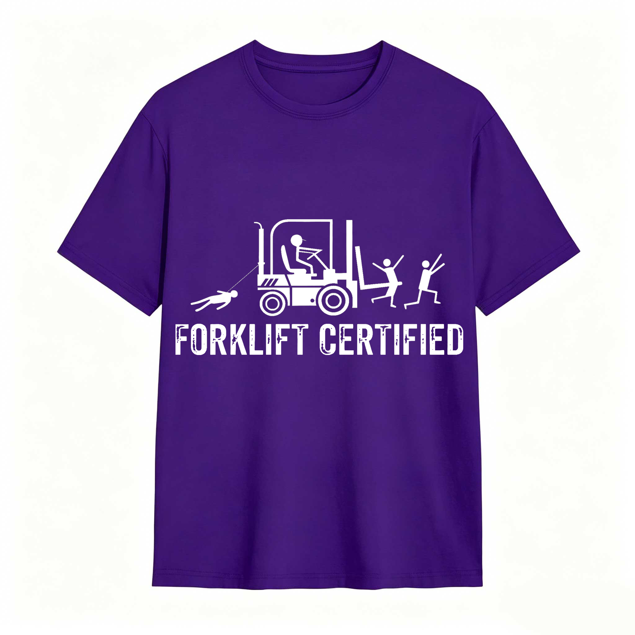Forklift Certified Shirt, Funny Certified Forklift Operator T-Shirt Graphic tees