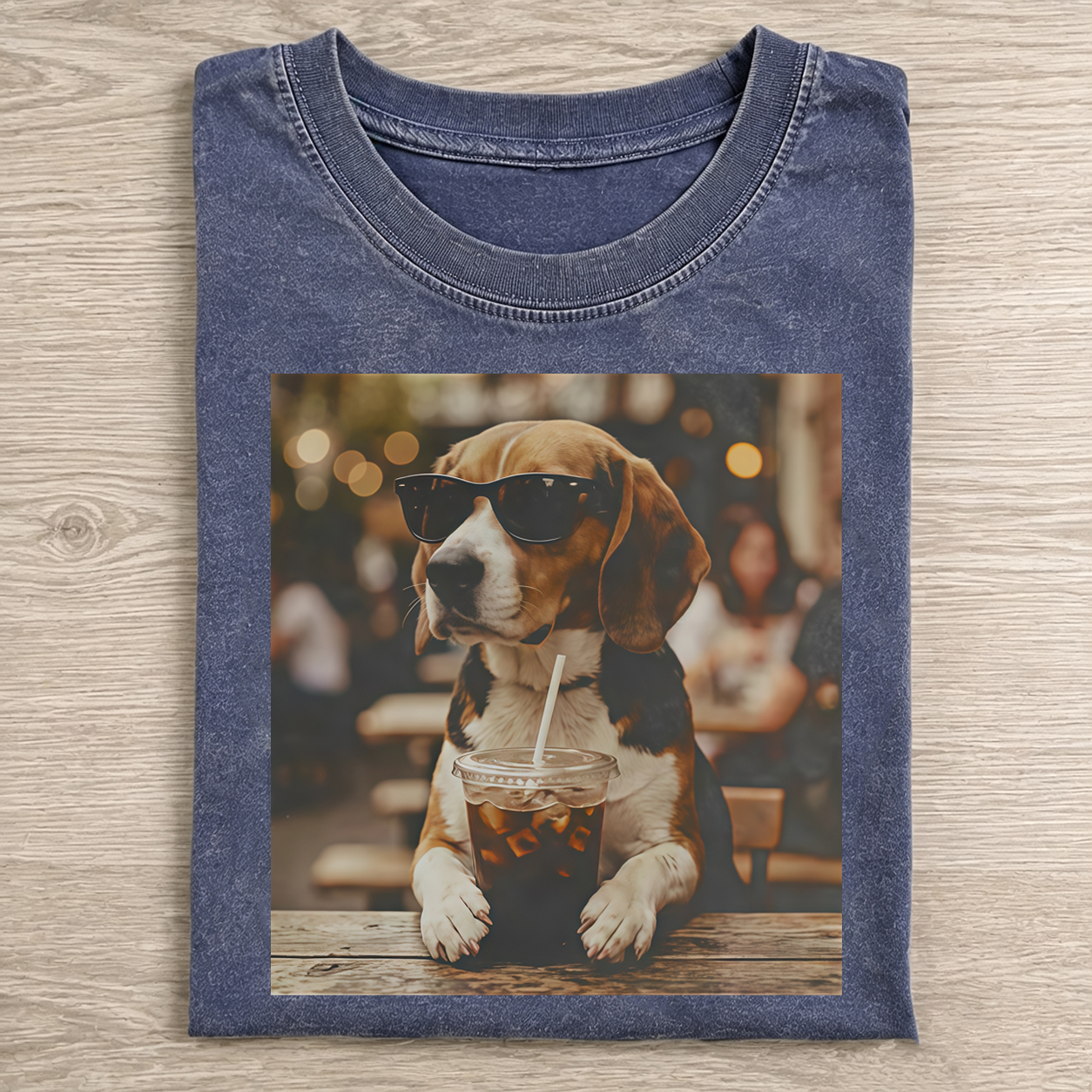 Beagle Iced Coffee T-shirt