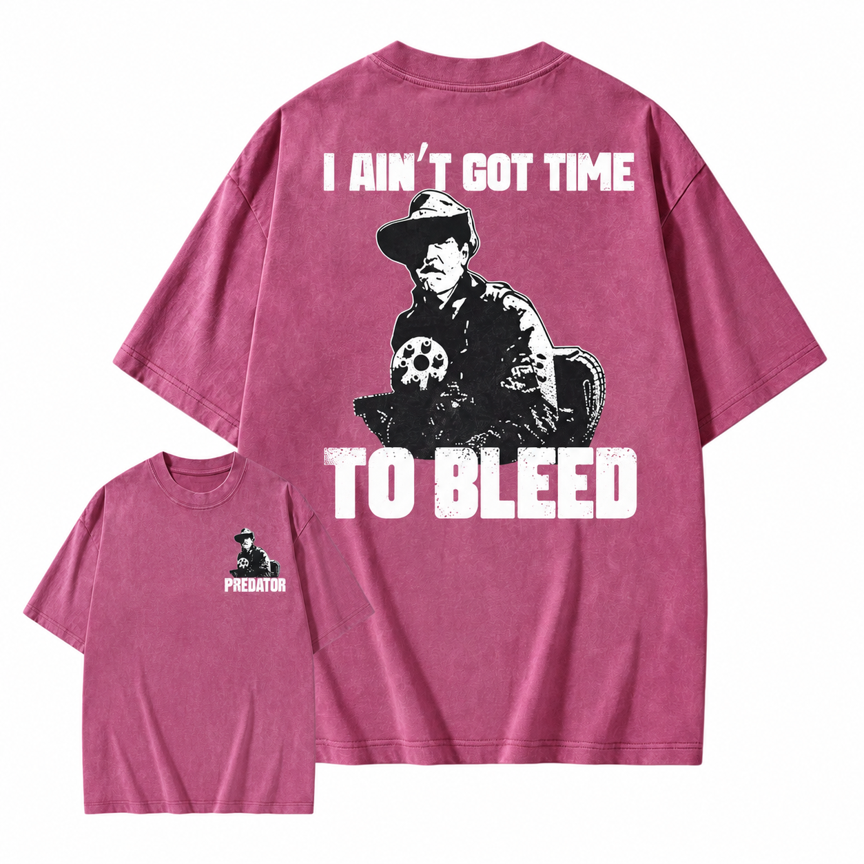 Vintage 80s Action Movie Washed Shirt, Gift For Fans