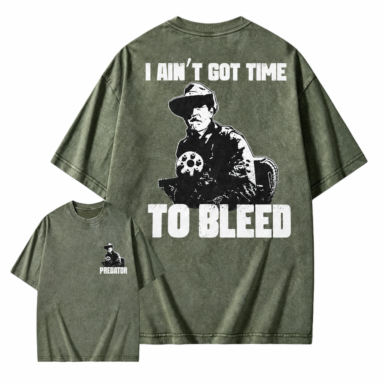 Vintage 80s Action Movie Washed Shirt, Gift For Fans