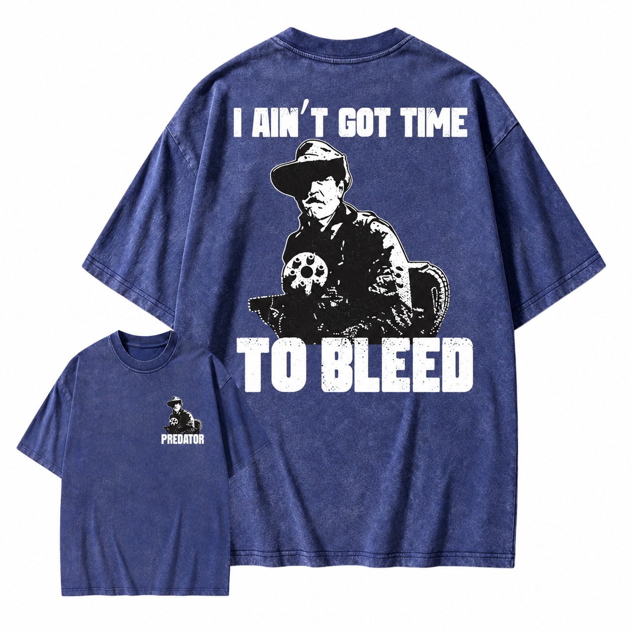 Vintage 80s Action Movie Washed Shirt, Gift For Fans