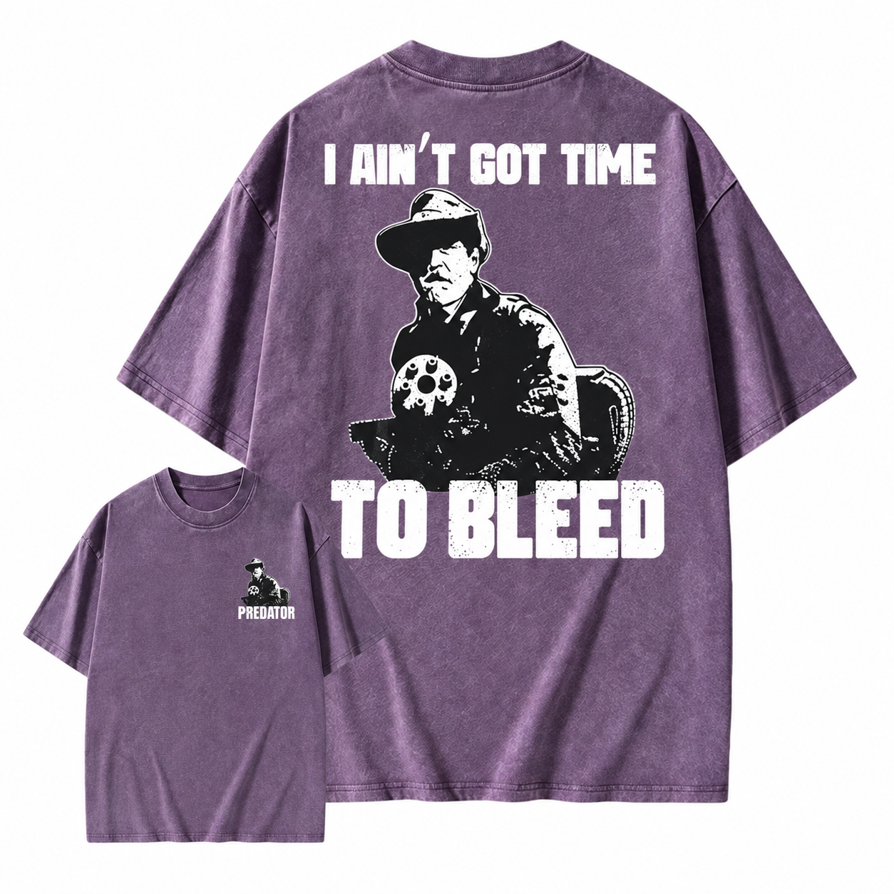 Vintage 80s Action Movie Washed Shirt, Gift For Fans