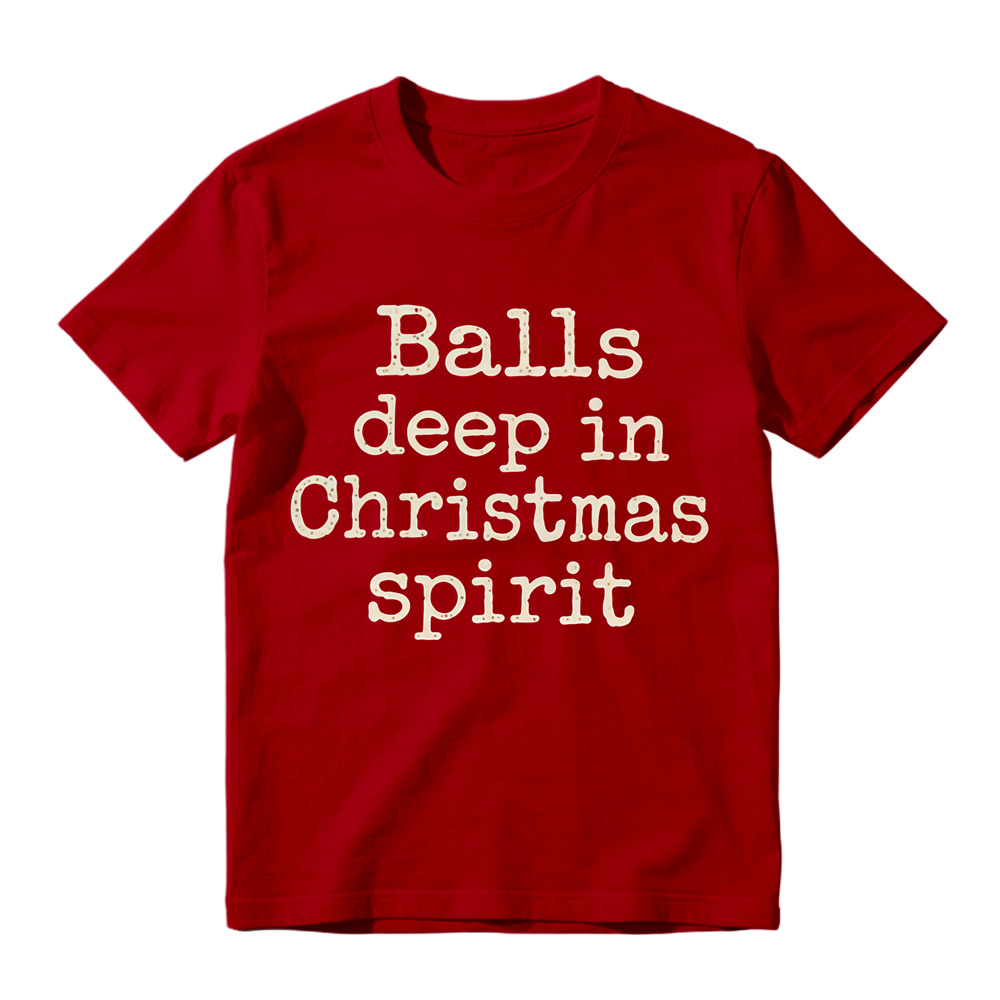 Fun Christmas T-shirts for Couples – Unisex Themed Tops, Perfect for Holiday Parties and Gifts