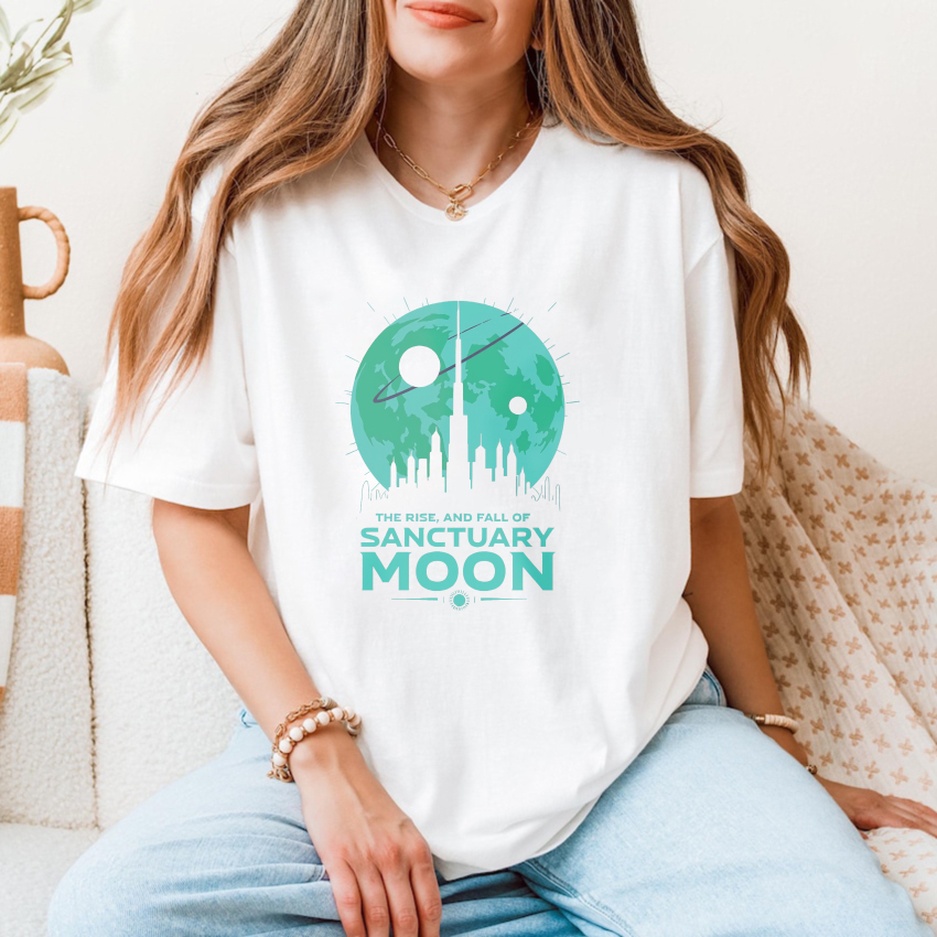 Wardrobecart The Rise And Fall Of Sanctuary Moon Tshirt