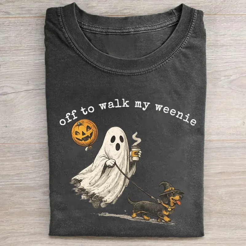 Funny Dachshund Halloweenie T-shirt