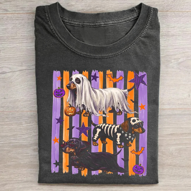 Halloween Dachshund T-shirt