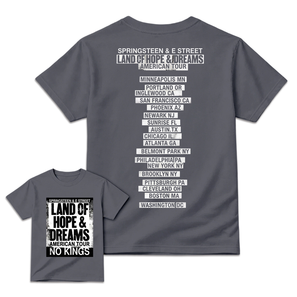 Vintage American Tour Graphic Tee,Unisex Shirt