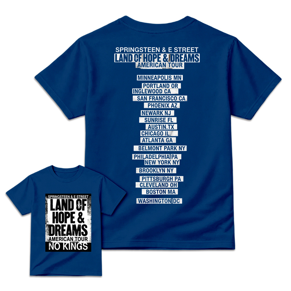 Vintage American Tour Graphic Tee,Unisex Shirt
