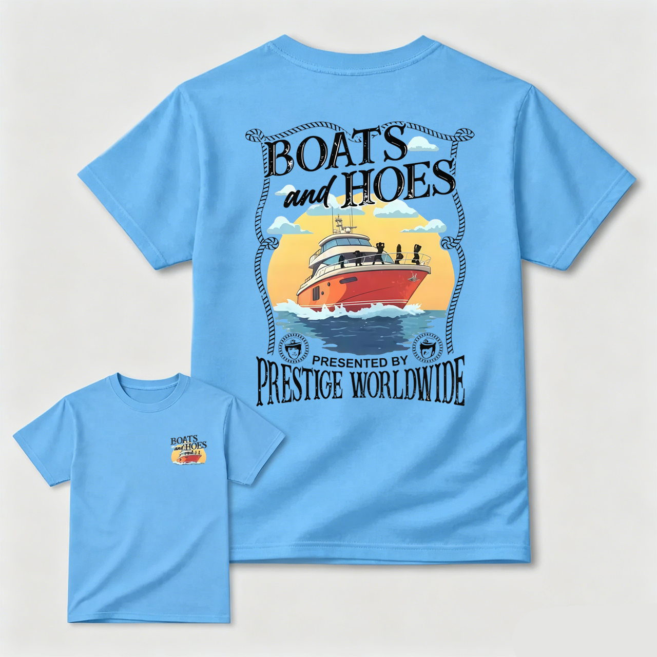 Step Brothers Boats and Hoes Movie Shirt Vintage Retro Summer Classic Gift for Him Humorous Film
