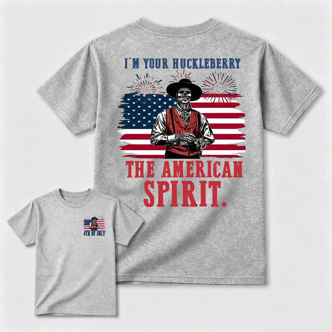 Doc Holliday I'm Your Huckleberry The American Spirit T-Shirt