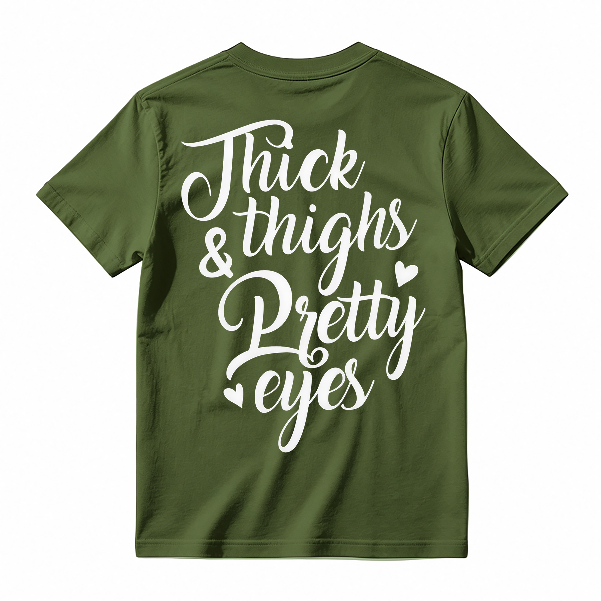 THICK THIGHS & PRETTY EYES PRINT WOMEN'S T-Shirt