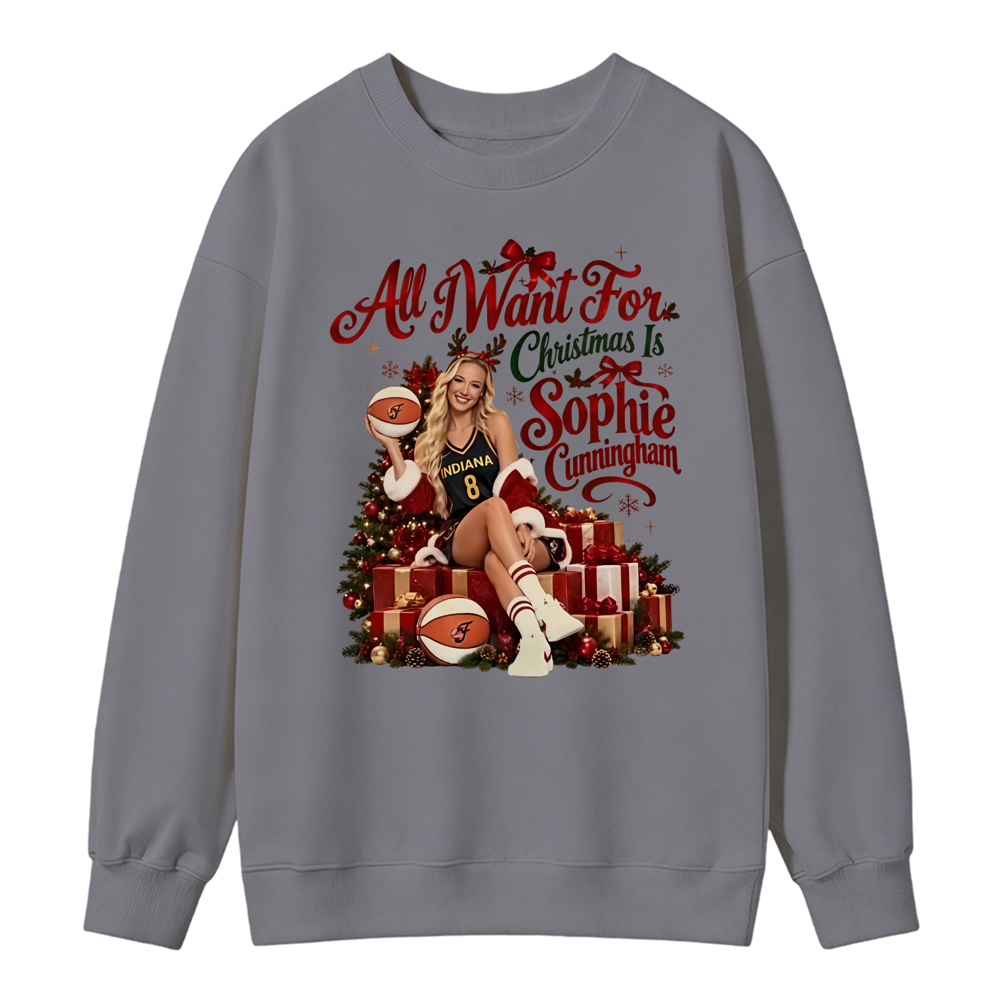 "All I Want For Christmas Is Sophie Cunningham" Graphic Sweatshirt