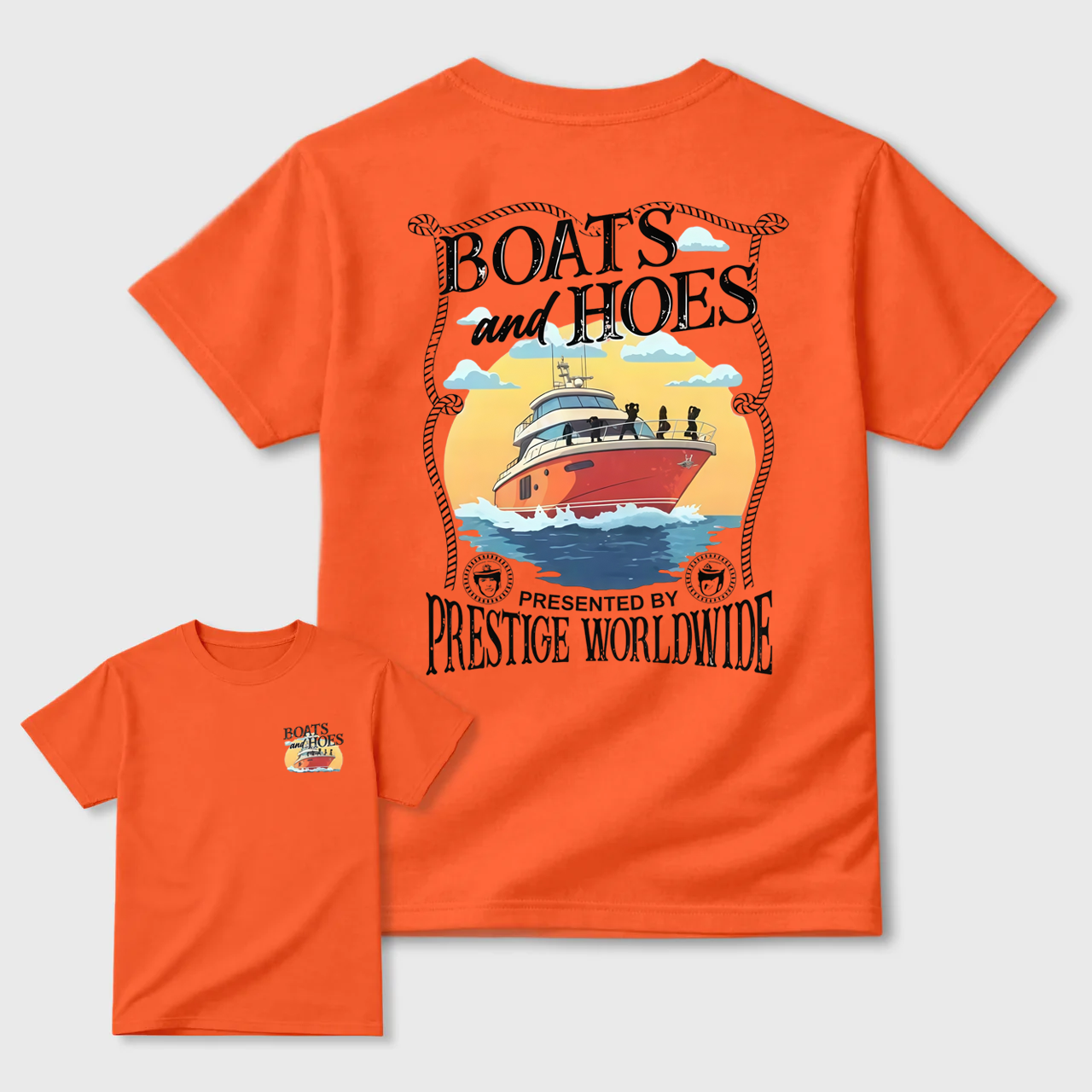Step Brothers Boats and Hoes Movie Shirt Vintage Retro Summer Classic Gift for Him Humorous Film