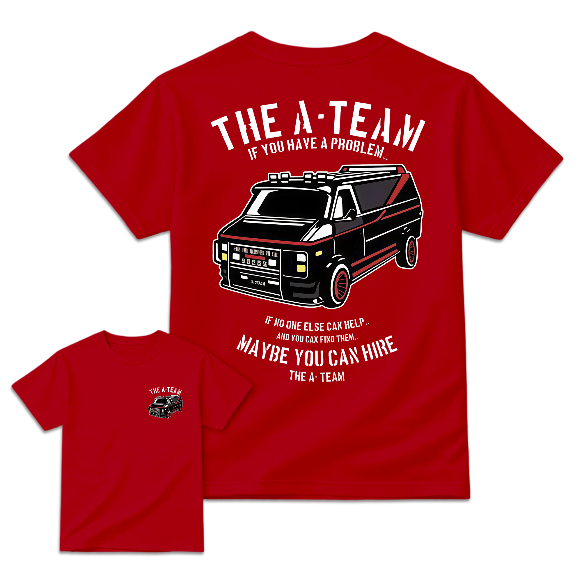 1983 Vintage TV TShirt, Retro GMC Van Graphic Tee, Classic Action Series Shirt