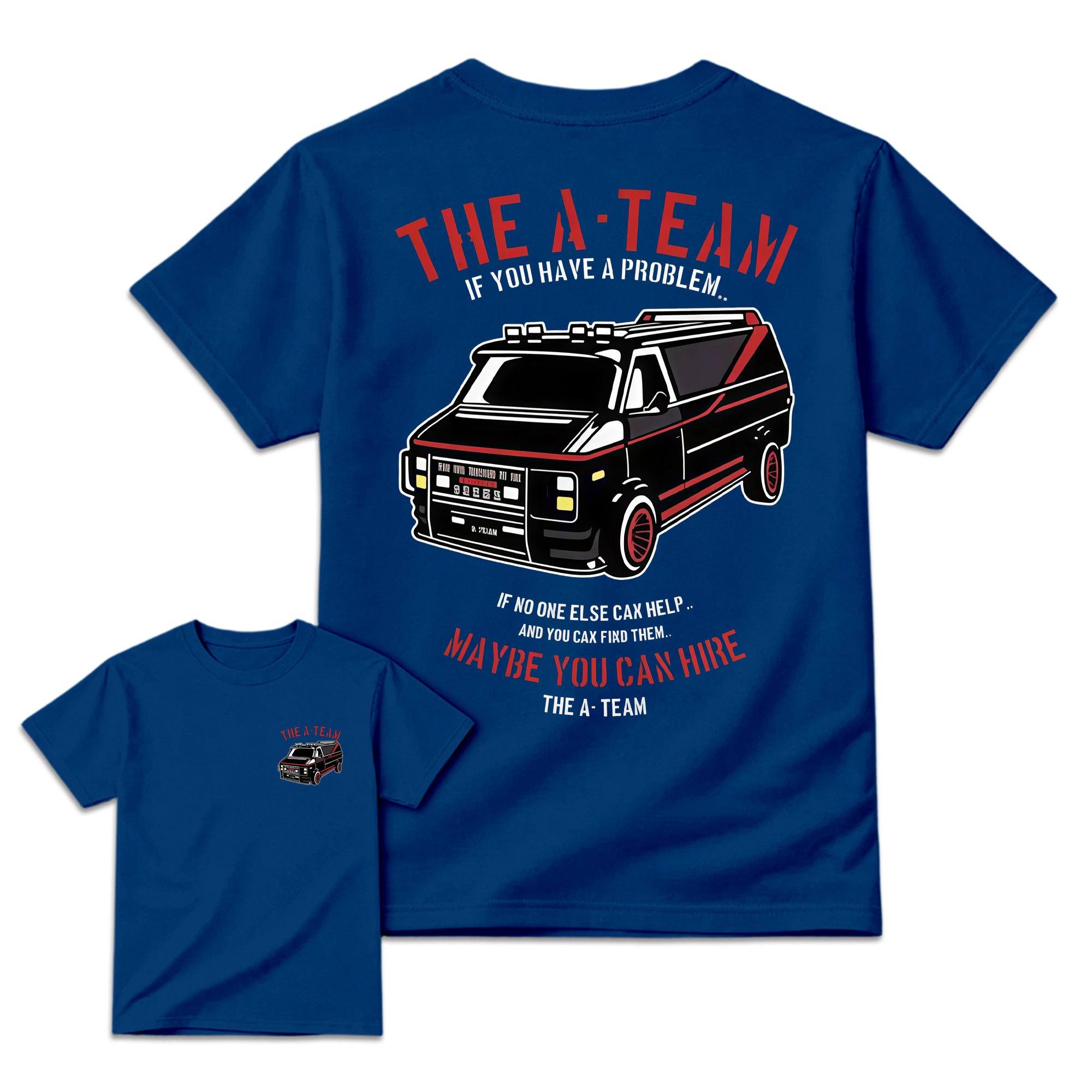 1983 Vintage TV TShirt, Retro GMC Van Graphic Tee, Classic Action Series Shirt