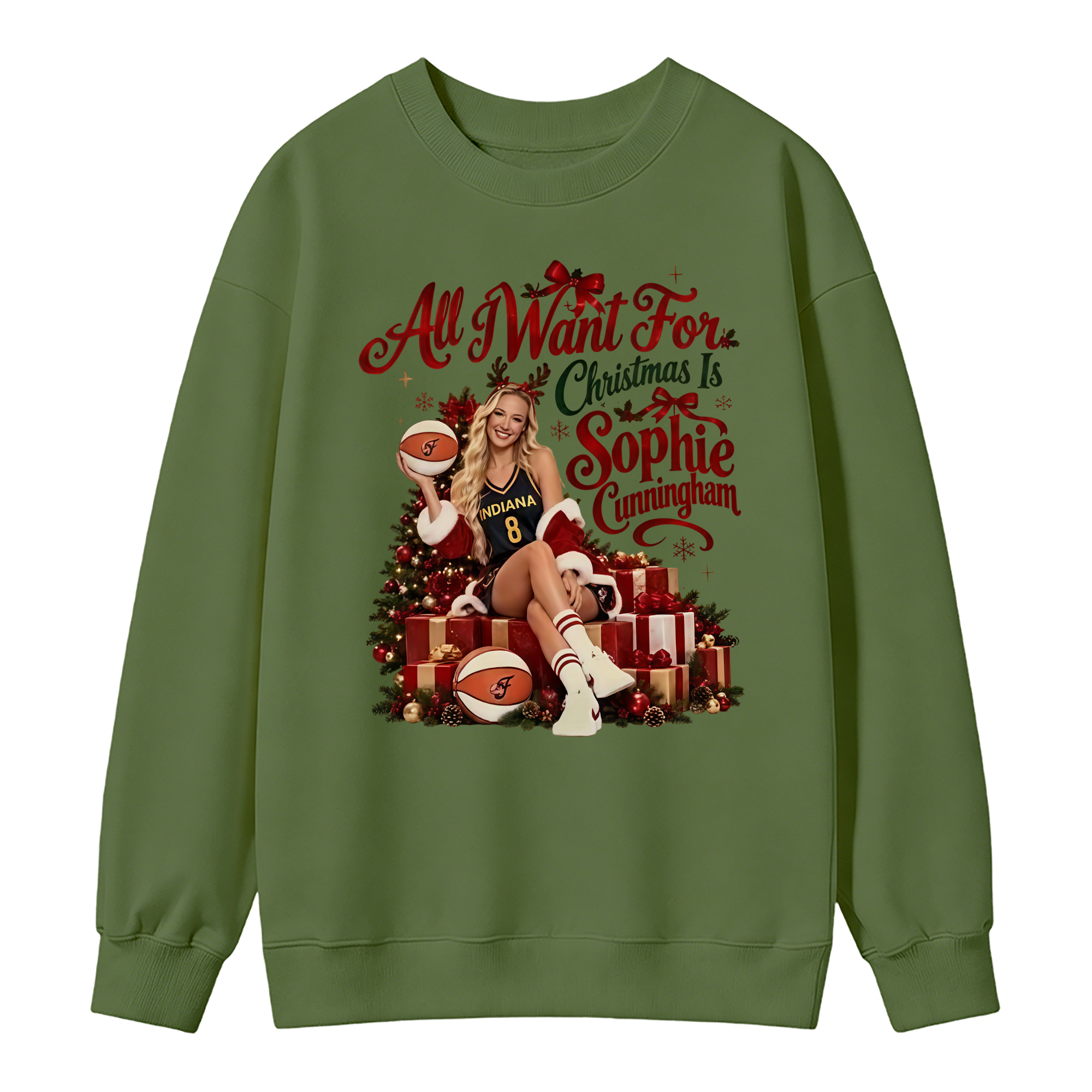 "All I Want For Christmas Is Sophie Cunningham" Graphic Sweatshirt