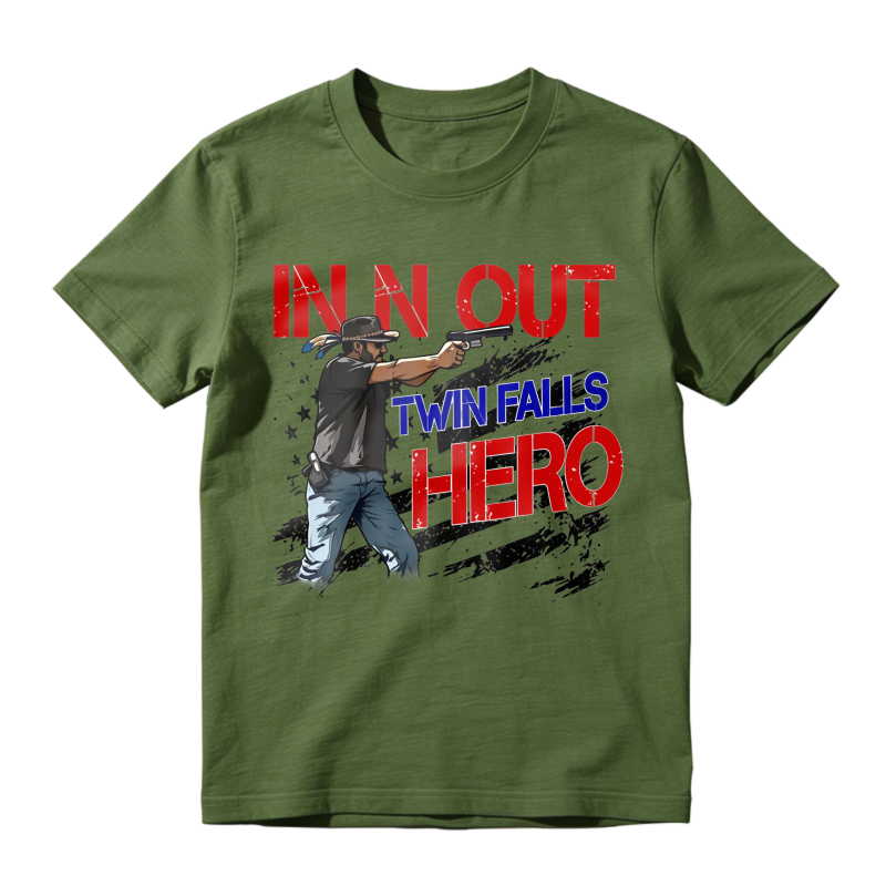 Twin Falls Hero In N Out Jordan Salinas Graphic T-Shirt