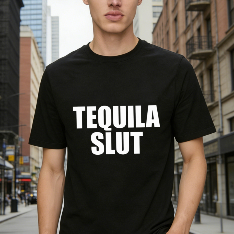 Tequila Party Quote Graphic T-shirt