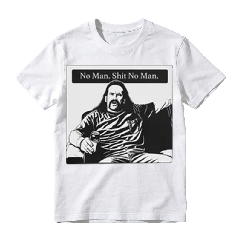 "No Man. Shit No Man." Lawrence Office Space Classic Graphic T-Shirt