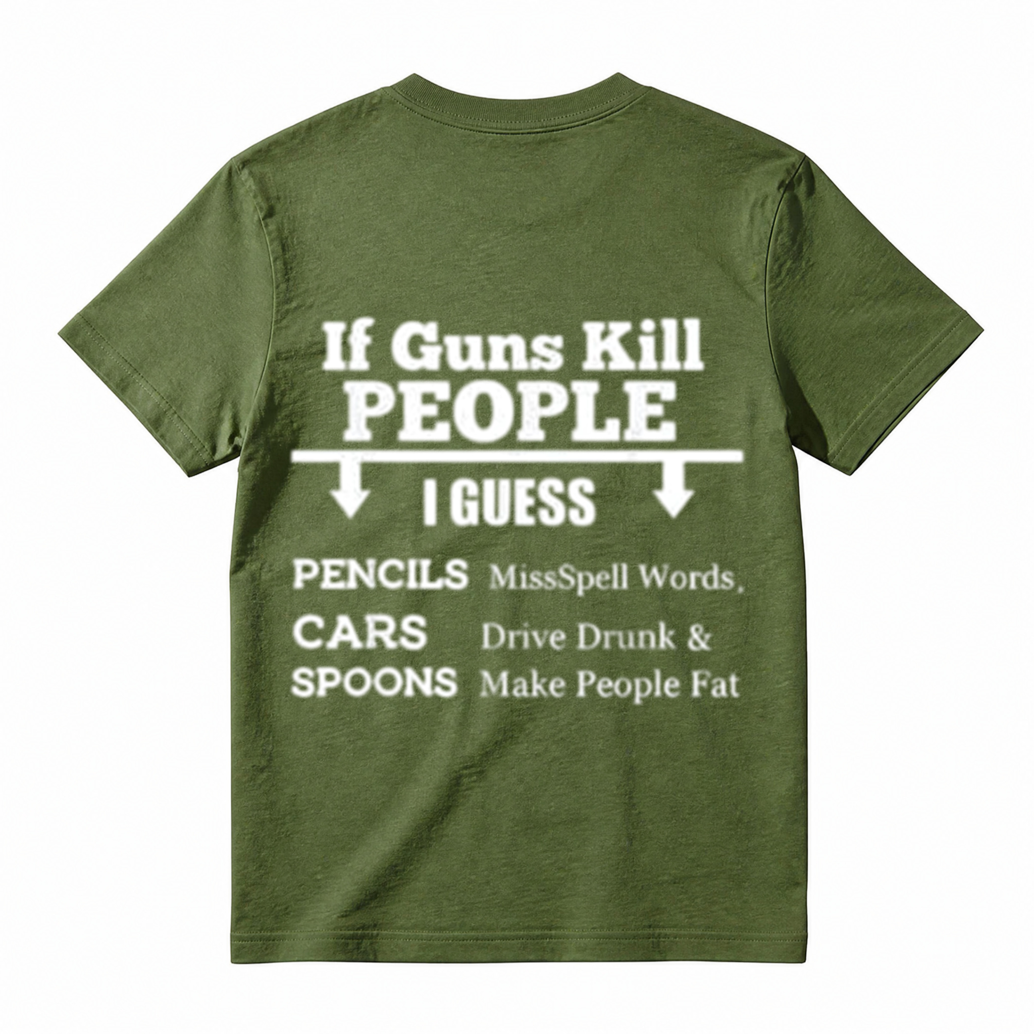 "If Guns Kill..." Funny Meme Shirt