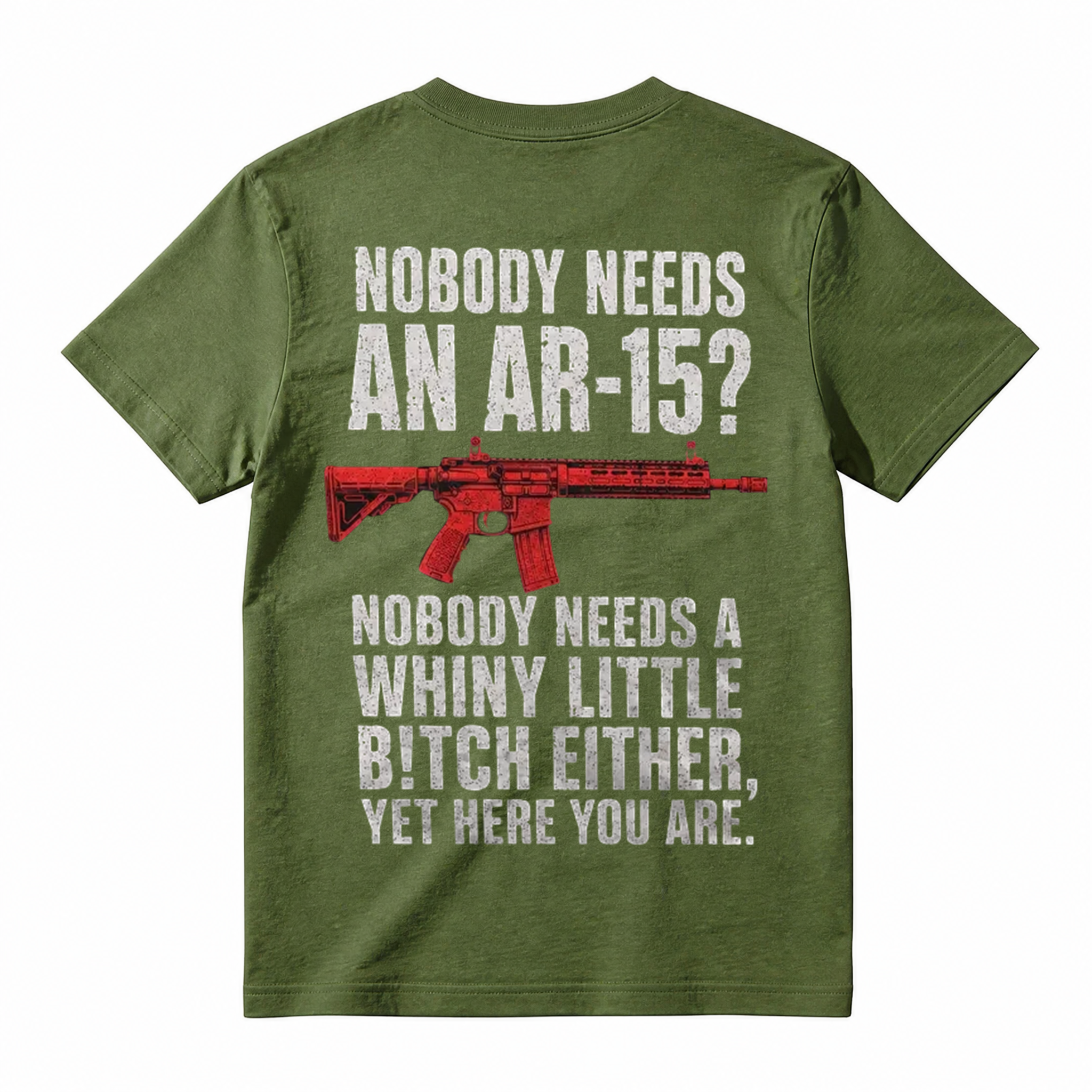 Nobody Needs An AR-15 Pro-Second Amendment Men's T-Shirt