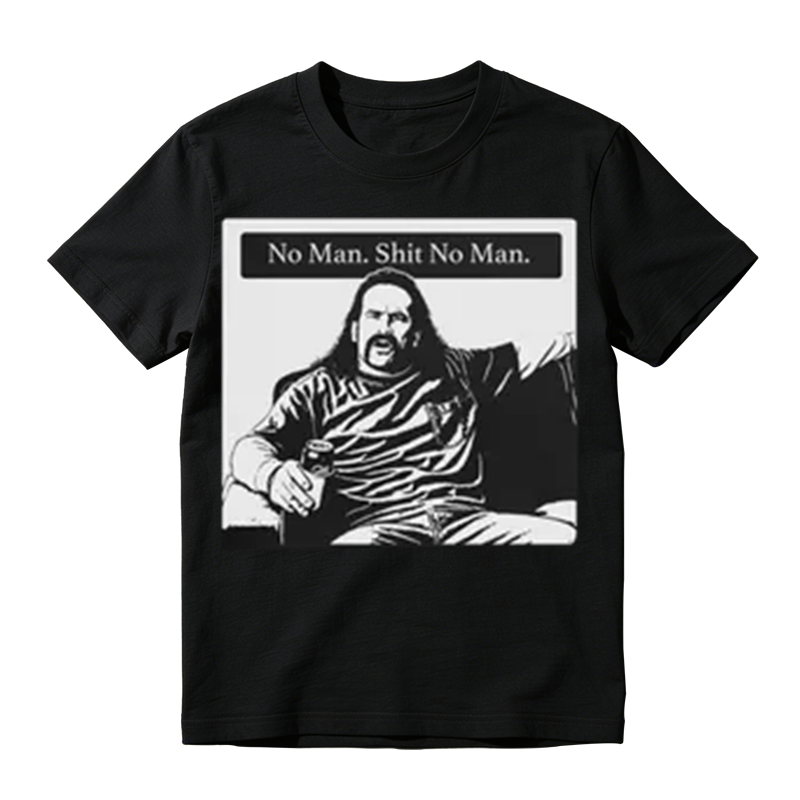 "No Man. Shit No Man." Lawrence Office Space Classic Graphic T-Shirt