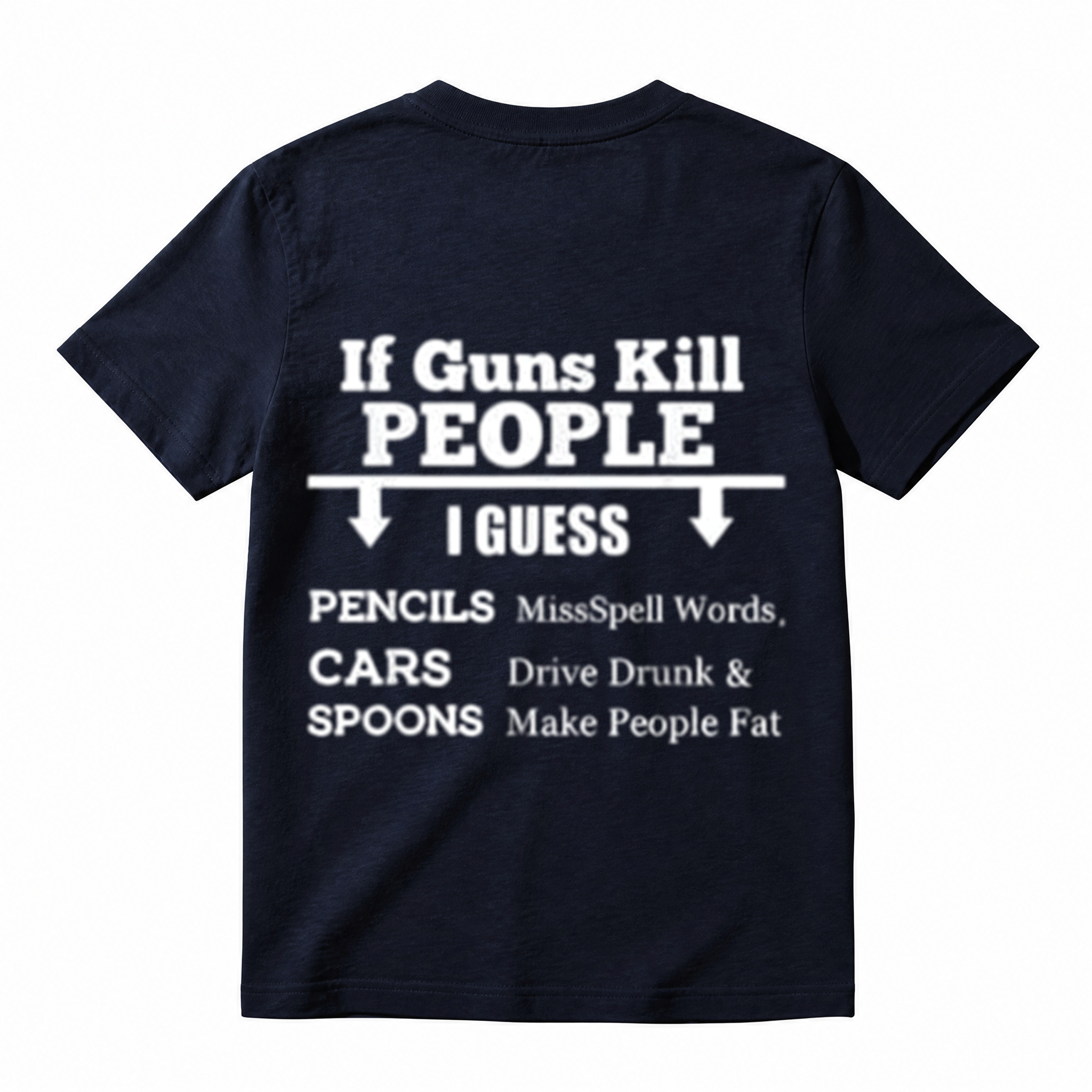 "If Guns Kill..." Funny Meme Shirt