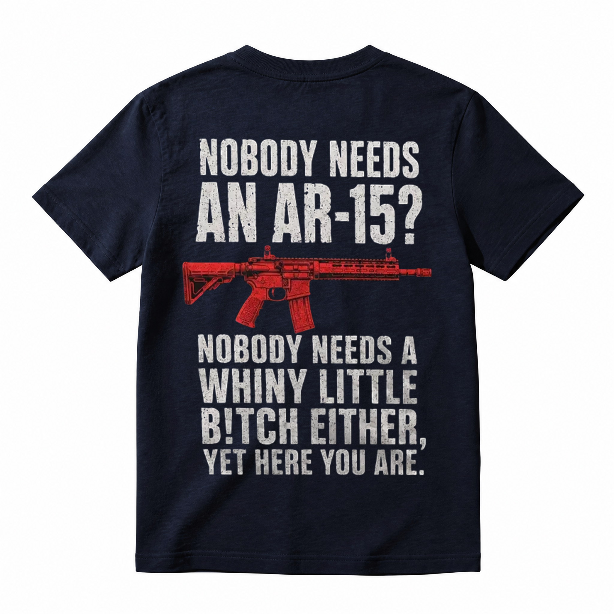 Nobody Needs An AR-15 Pro-Second Amendment Men's T-Shirt