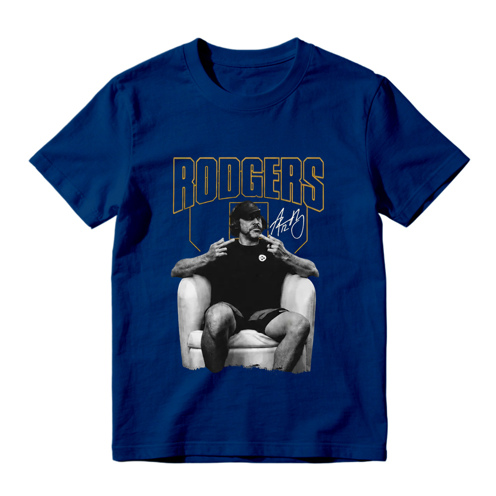 Aaron Rodgers Double Finger Chair Meme T-Shirt