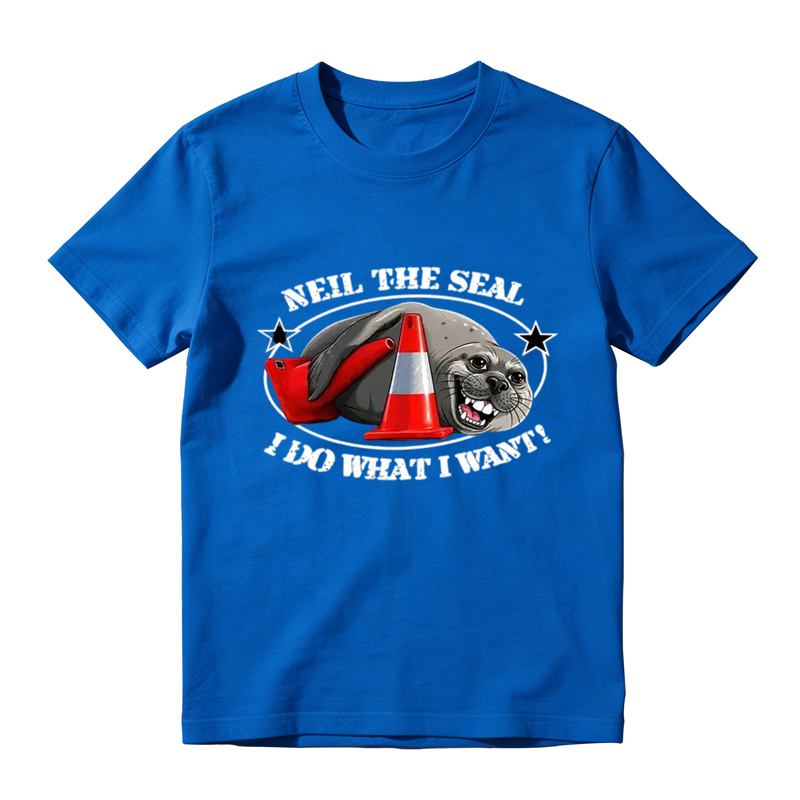 Neil The Seal "I Do What I Want" Graphic T-Shirt