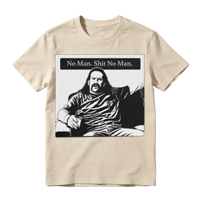 "No Man. Shit No Man." Lawrence Office Space Classic Graphic T-Shirt