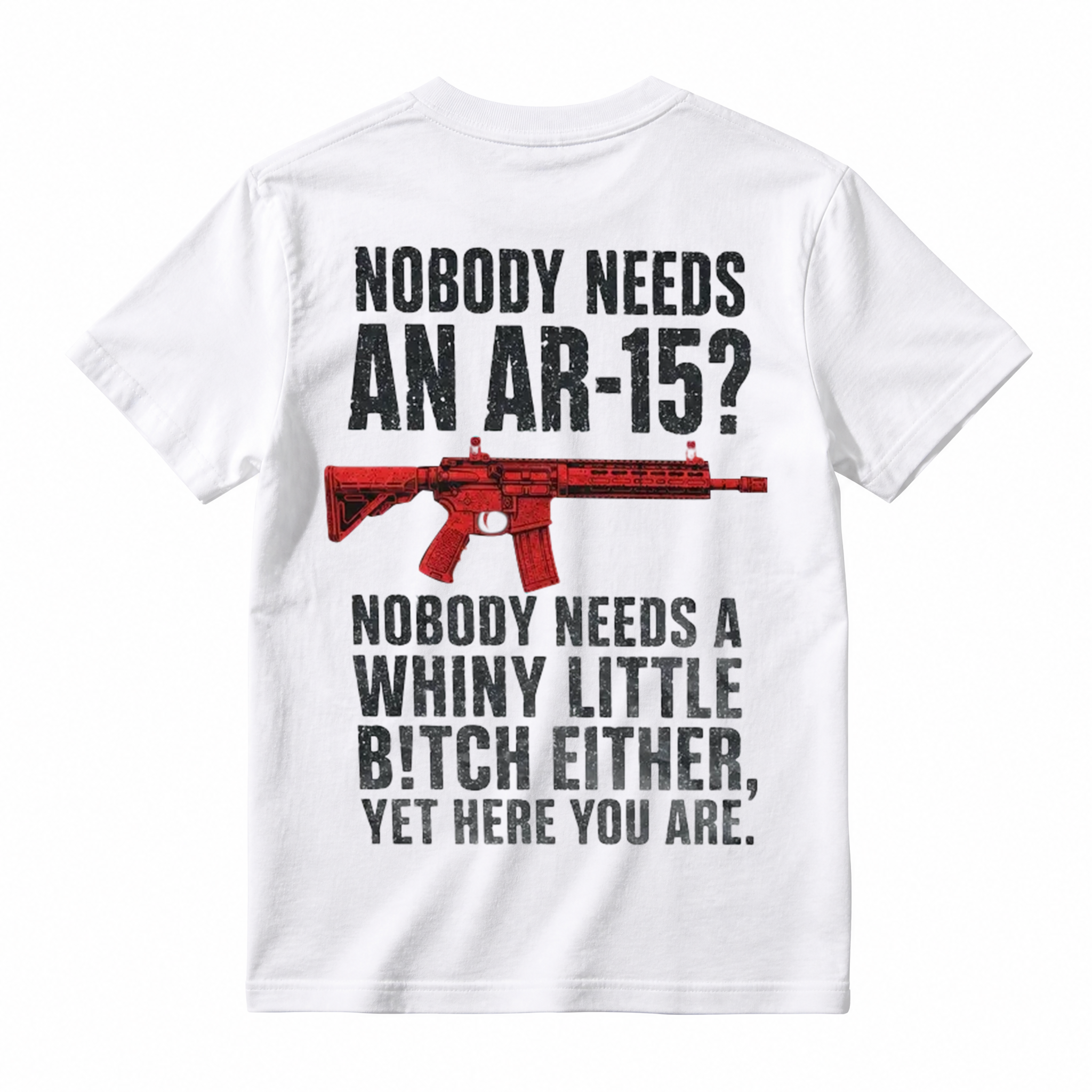 Nobody Needs An AR-15 Pro-Second Amendment Men's T-Shirt