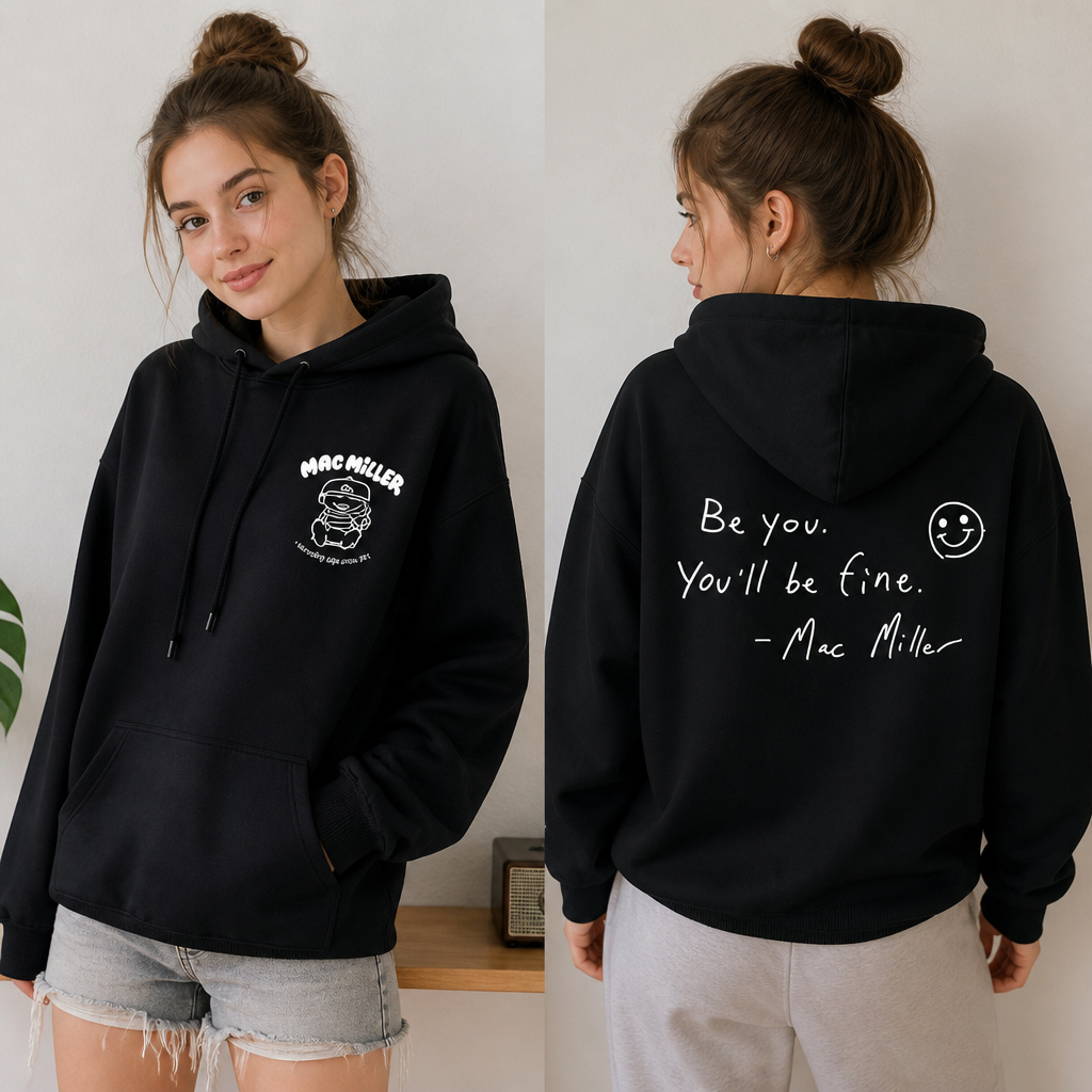 Mac Miller Quote Vintage Hip Hop Rap Hoodie