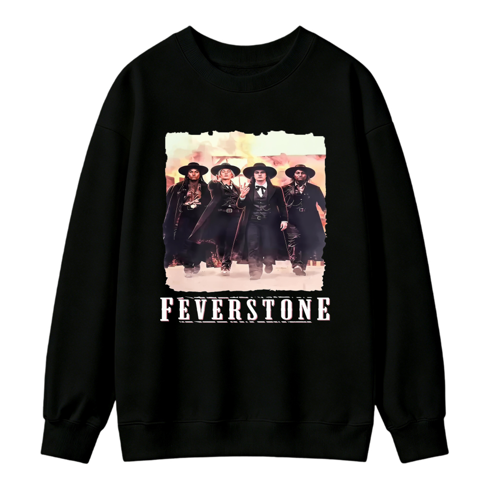 Feverstone Band Graphic Print Sweatshirt