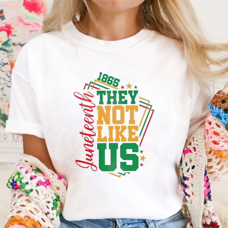 Juneteenth 1865 They Not Like Us T-shirt