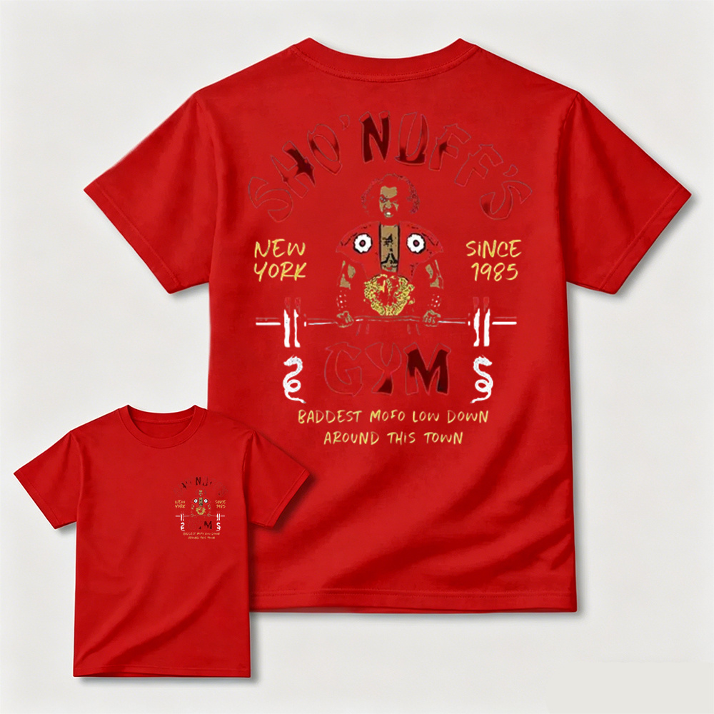 Sho'nuff's Gym Heavyweight Cotton T-Shirt 