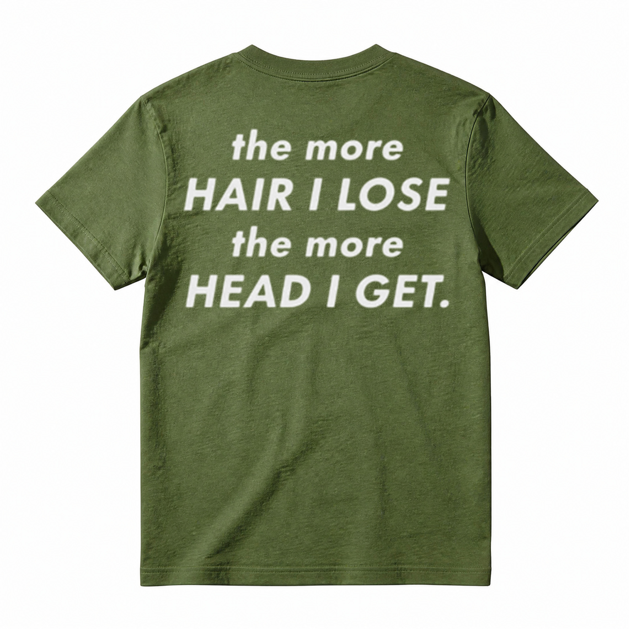 The More Hair I Lose The More Head I Get Funny T-Shirt