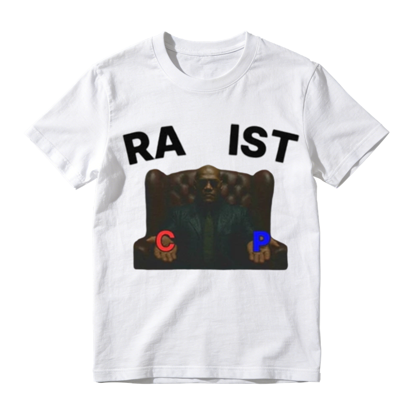 Matrix-Inspired Red & Blue Pill Meme T-shirt