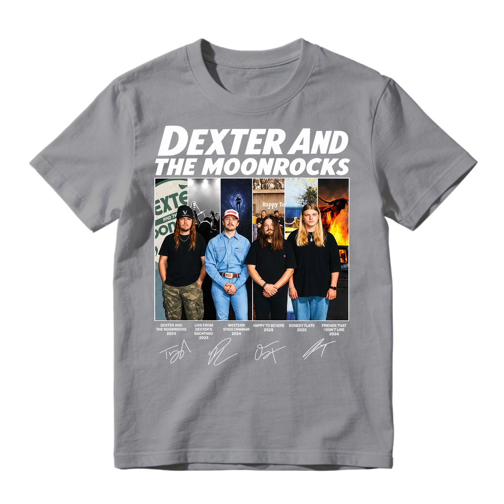 Dexter and the Moonrocks Vintage Style Rock T-Shirt